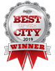 Casa Taco New Mexico Mexican Restaurant voted best of the city 2019 ribbon